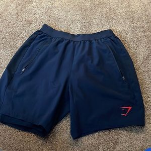 Size Medium gym shark running shorts